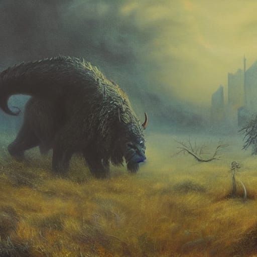 And what rough beast is that in the background…