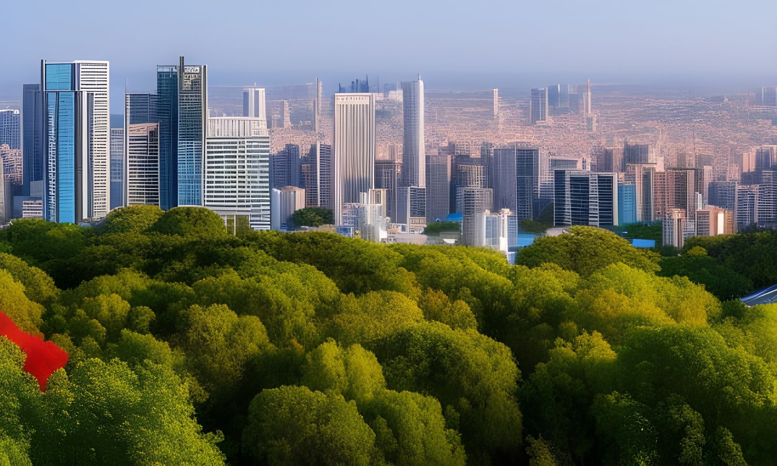 smart futuristic city landscape 08