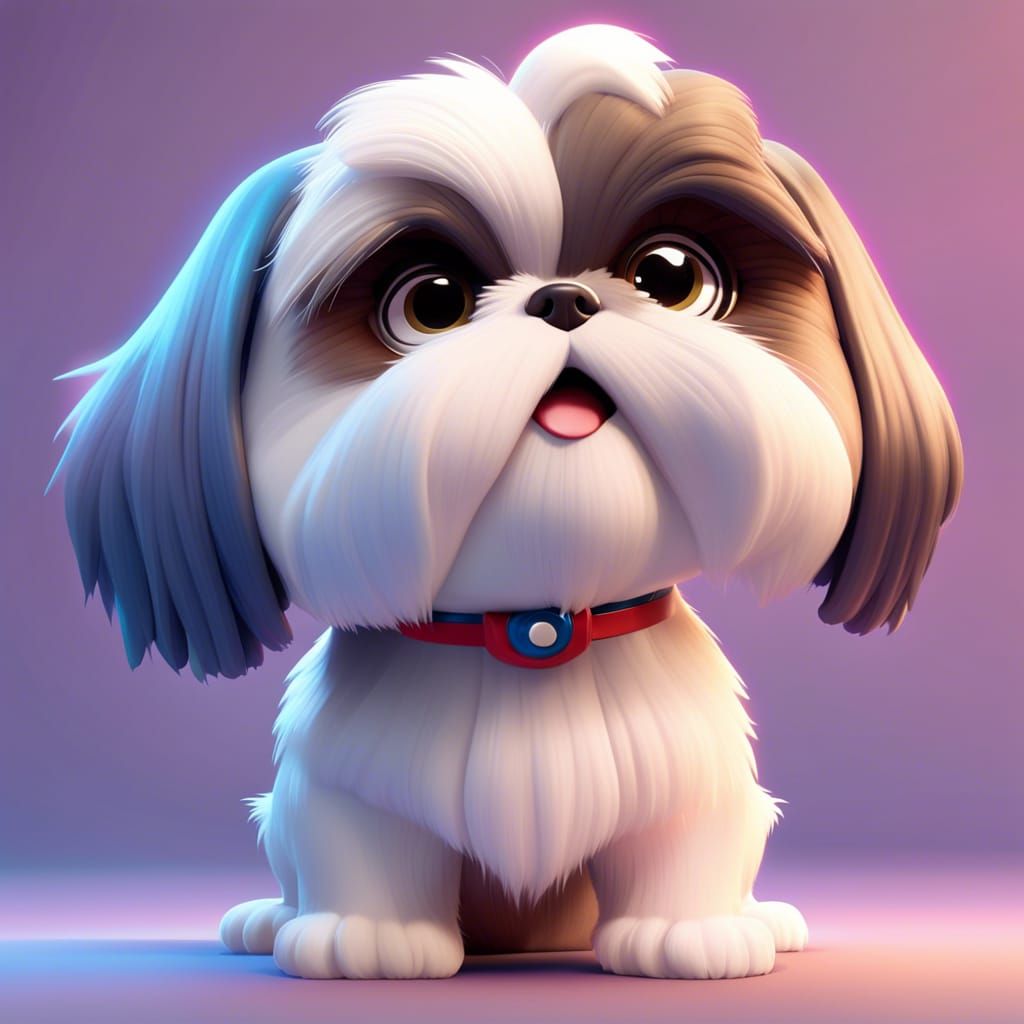 super cute shih tzu dog that’s a pokemon - AI Generated Artwork ...