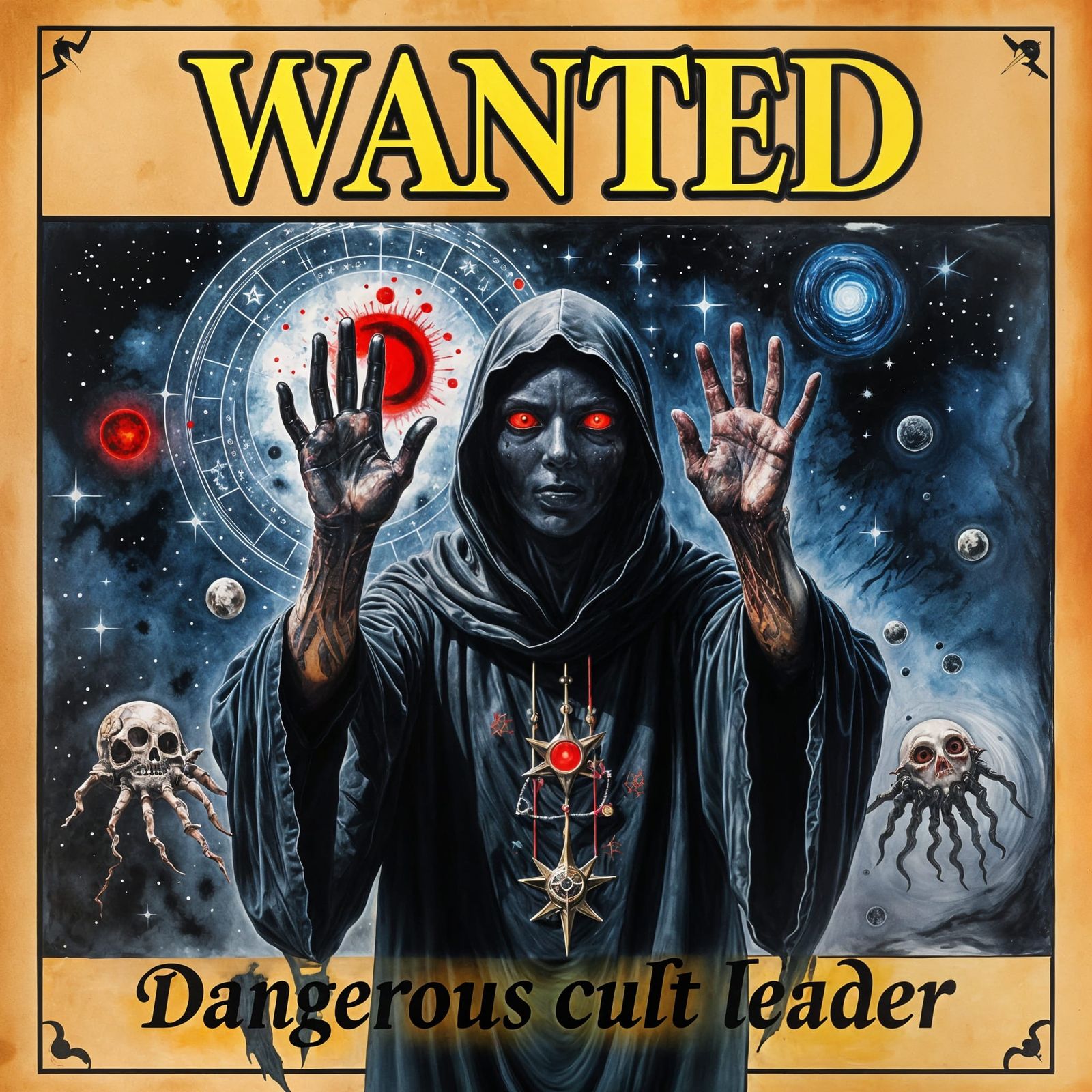 Interstellar bad cult leader  by @MSz