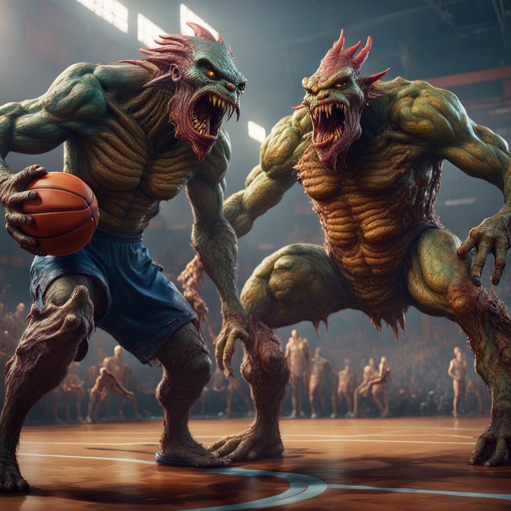 This is the super mutant league it's a basketball league fil...