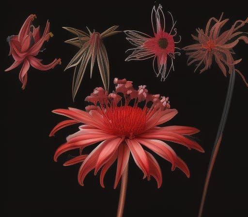 Red Spider Lily PNG Transparent Images Free Download  Vector Files   Pngtree