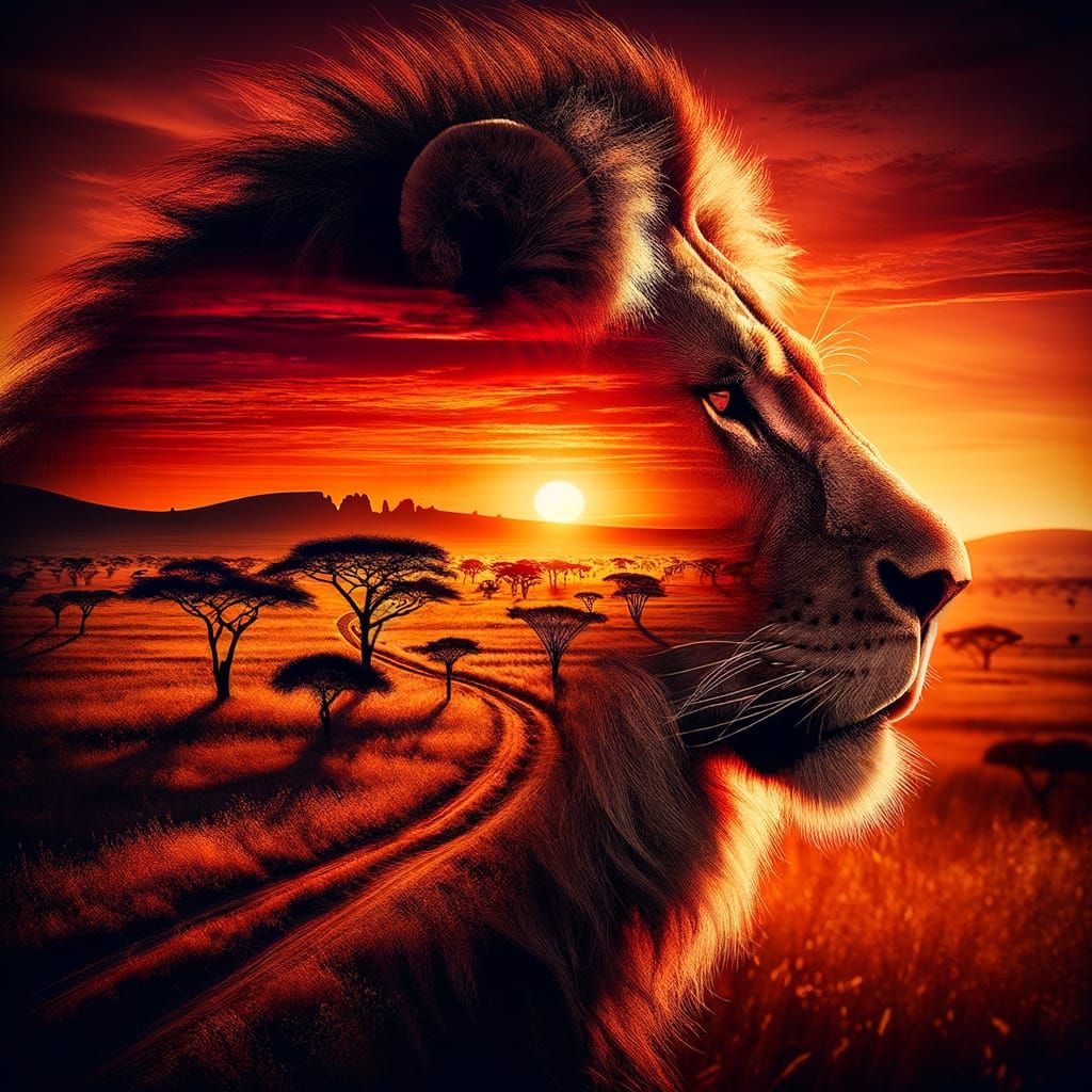 Serengeti  by @SplatArt