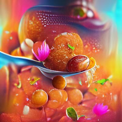 Gulab Jamun Indian sweet 8k resolution artwork beautiful Beh...