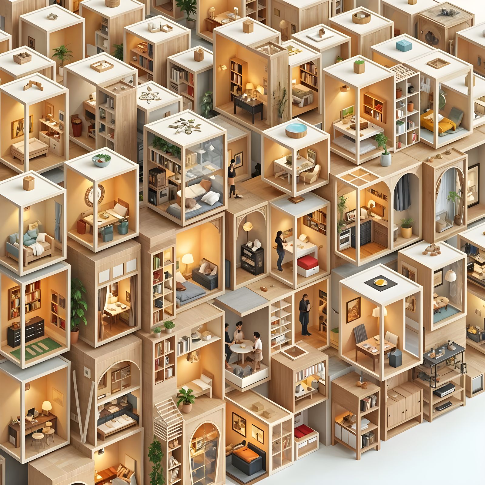 Cubeopolis  by @LyndanLeeAnn