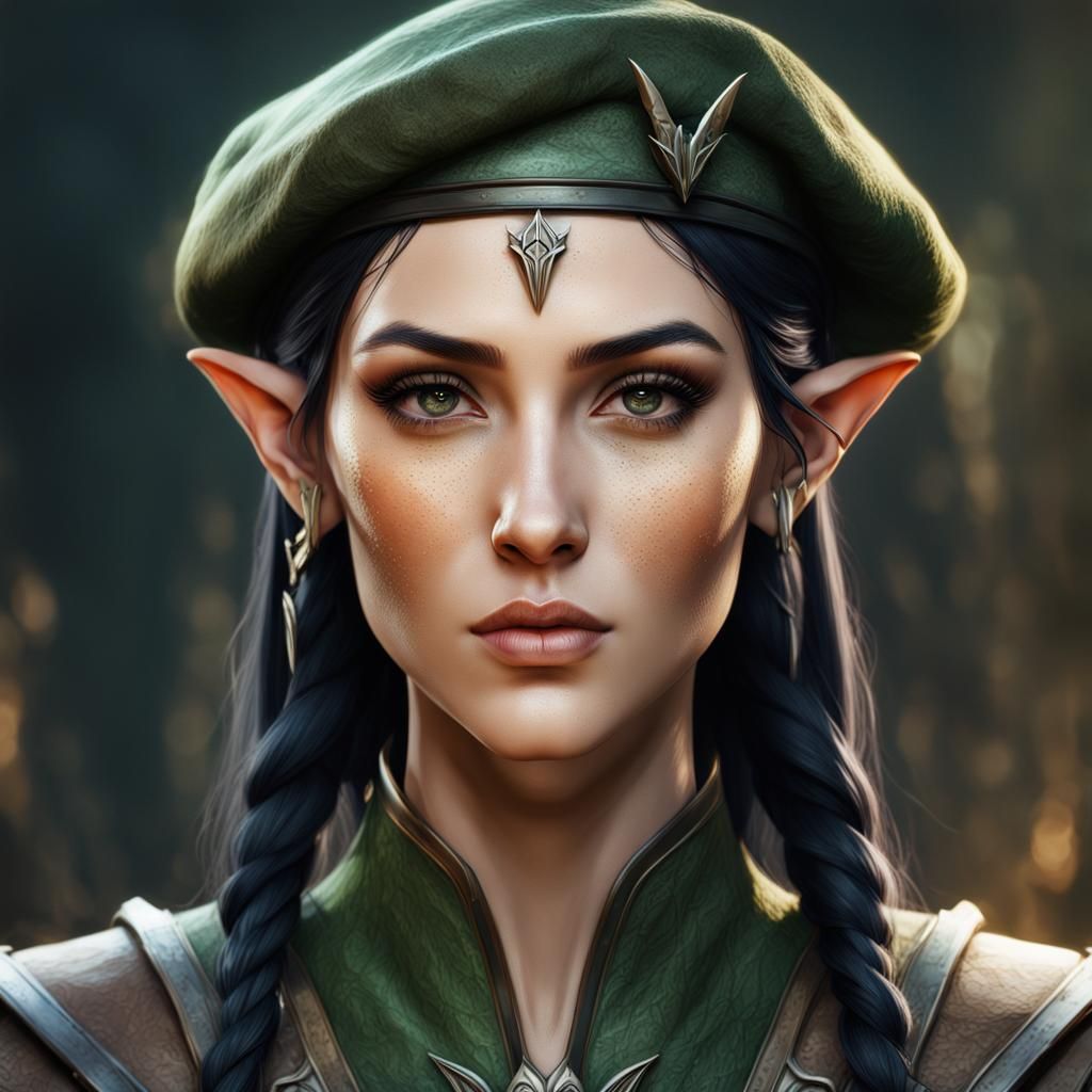 Elf Ranger  by @Caz Prophetess