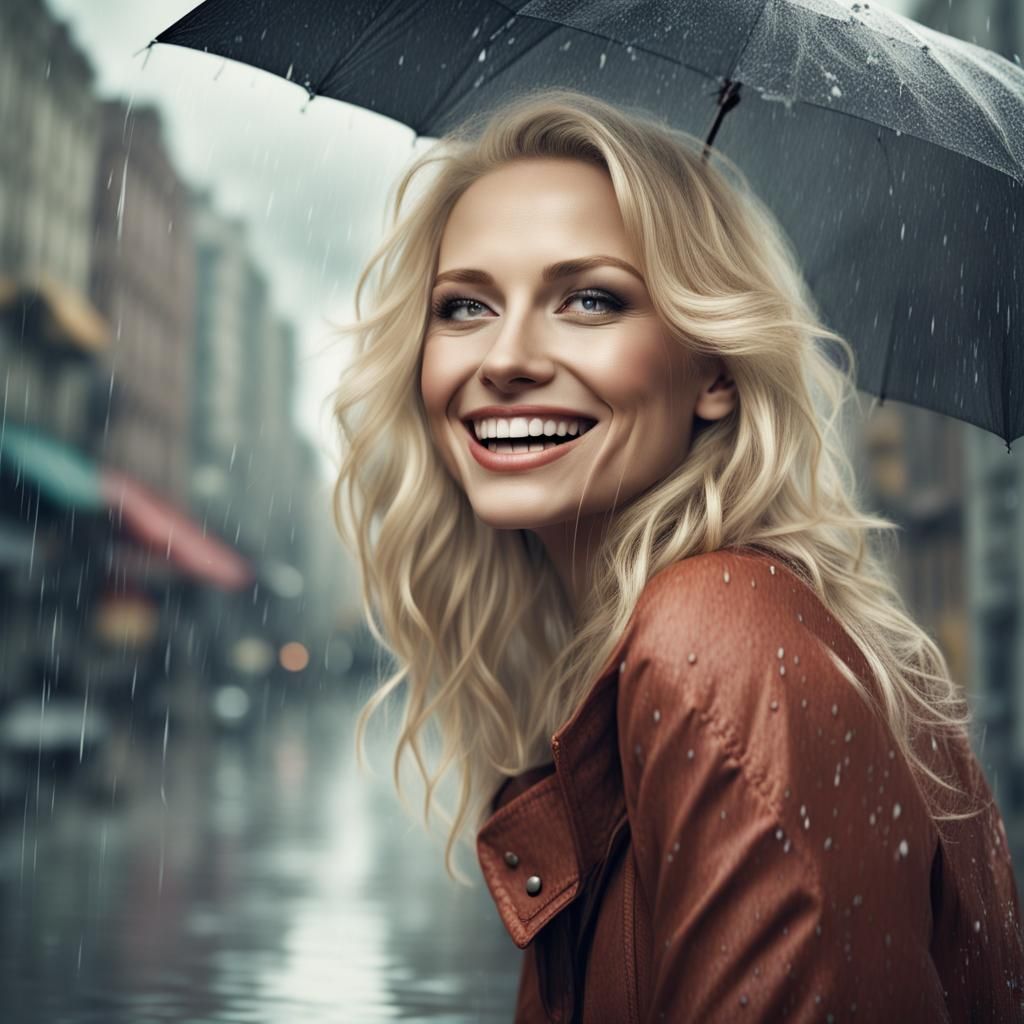 Happy When It Rains Ai Generated Artwork Nightcafe Creator