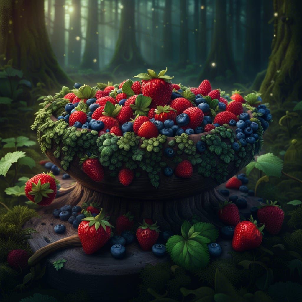 Forest fruits  by @Kutsalmaria
