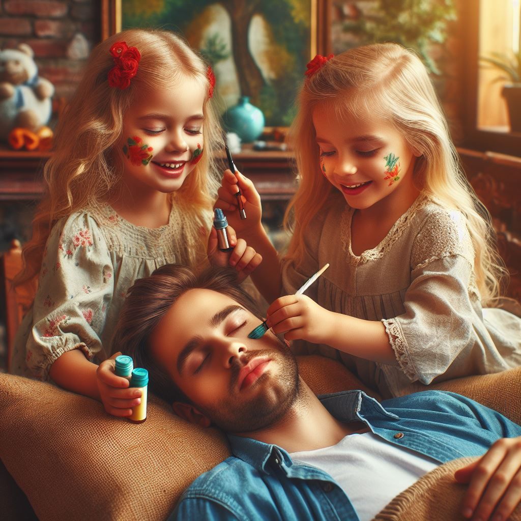 LET'S PAINT DAD'S FACE