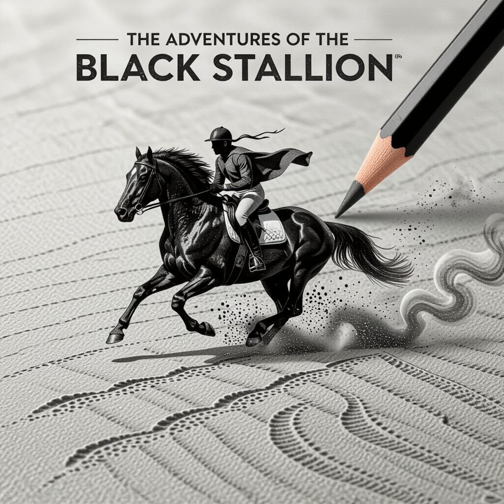 The adventures of the black stallion..