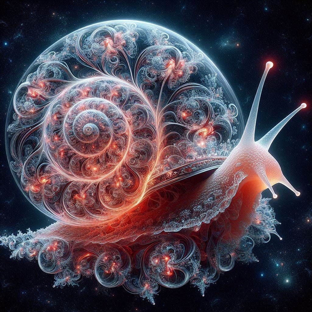 Bioluminsecent Crystal Snail