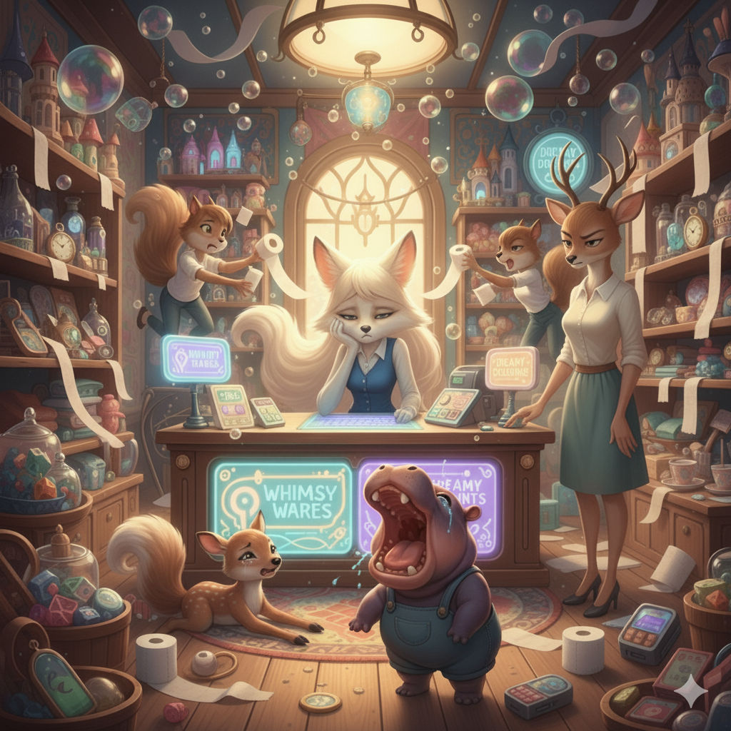 Just another day in retail..