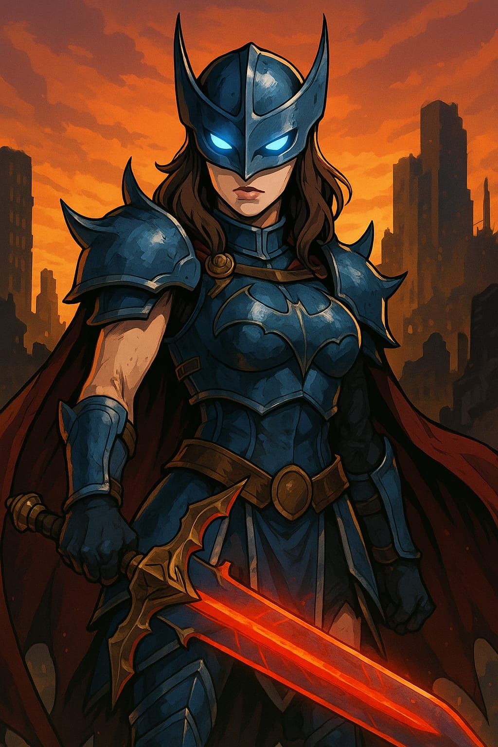 What if he was woman? - Bryce Wayne The Merciless