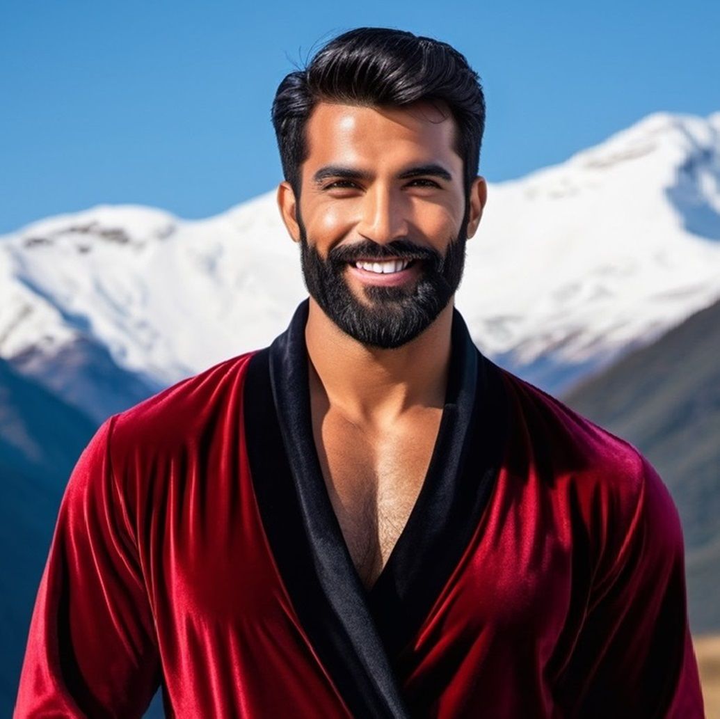 Habīb   ·  حـبــيــب ·  a handsome bearded man