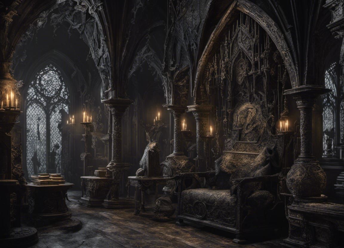 gothic interior for story -