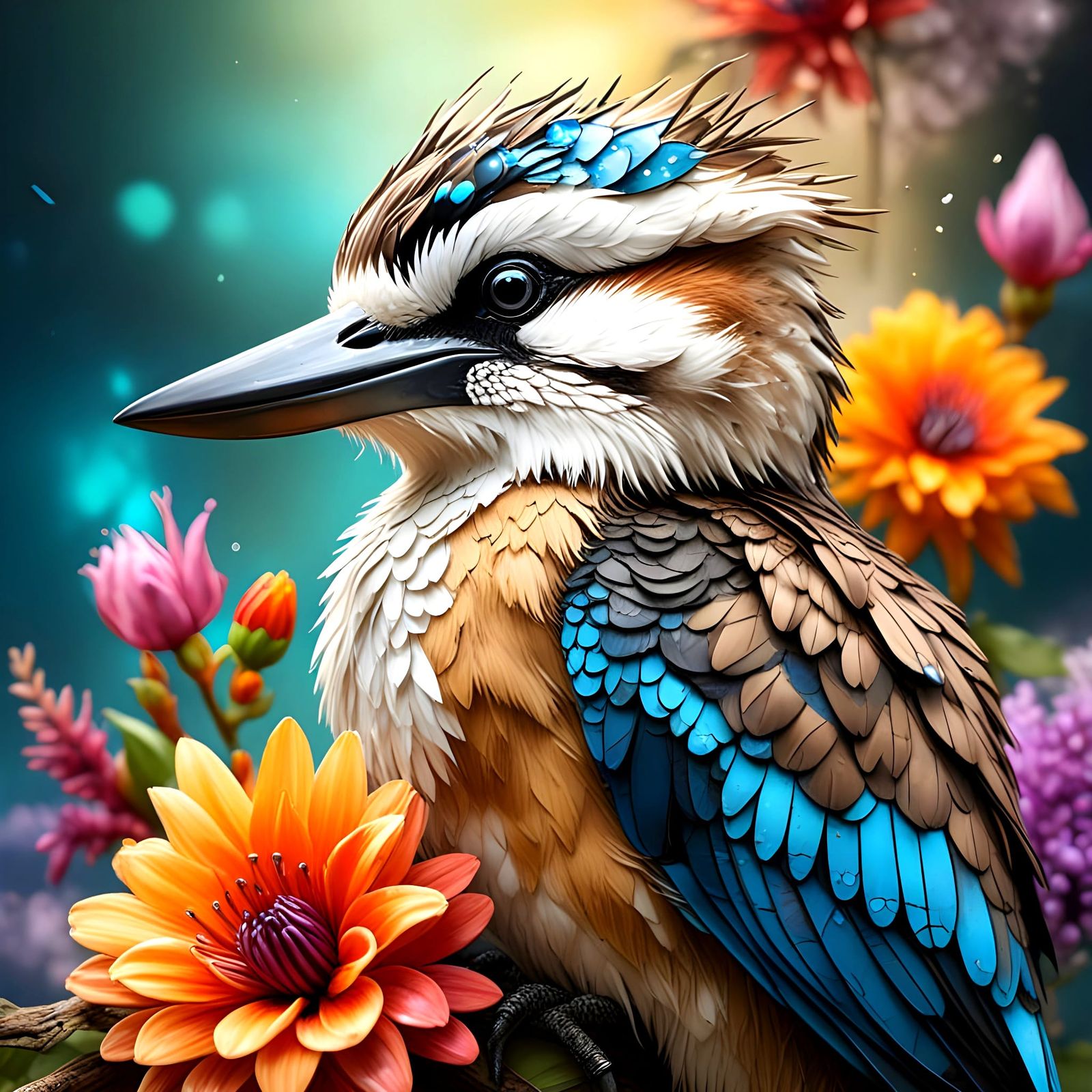 kookaburra   by @Floe Joe 