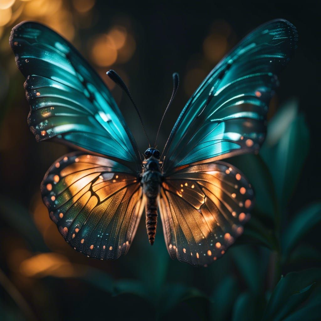 Magical Butterfly - AI Generated Artwork - NightCafe Creator