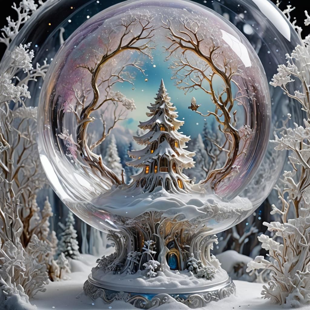 Snow globe  by @Nomis