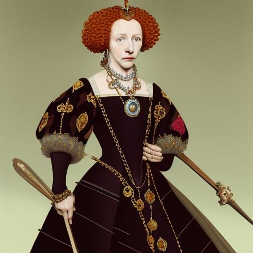 Elizabeth Tudor, Elizabeth I of England, Queen Elizabeth I, XVI century ...