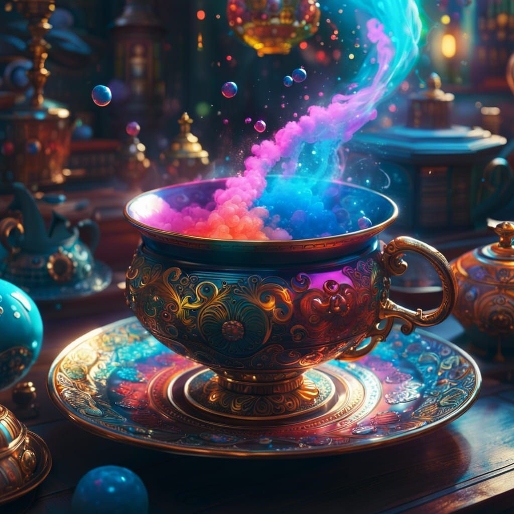 Mystical Elixir - AI Generated Artwork - NightCafe Creator