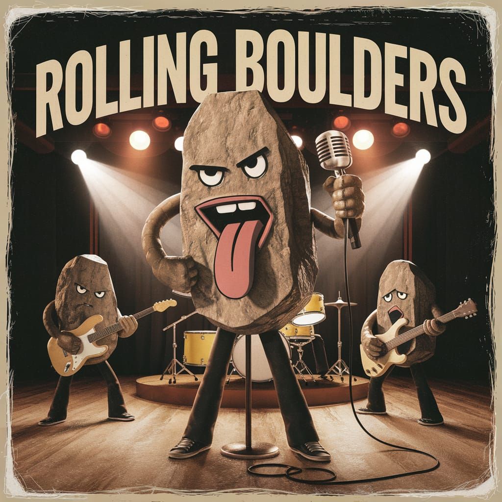 The Rolling Boulders  by @Jenna Ivy