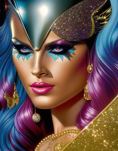 All that is glitter is glitterpunk