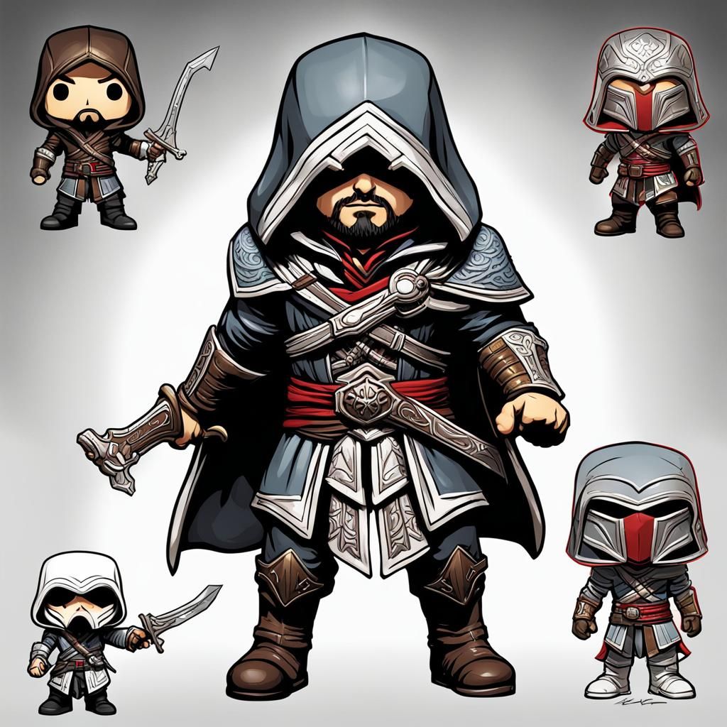 ezio from assassins creed revelations funko pop