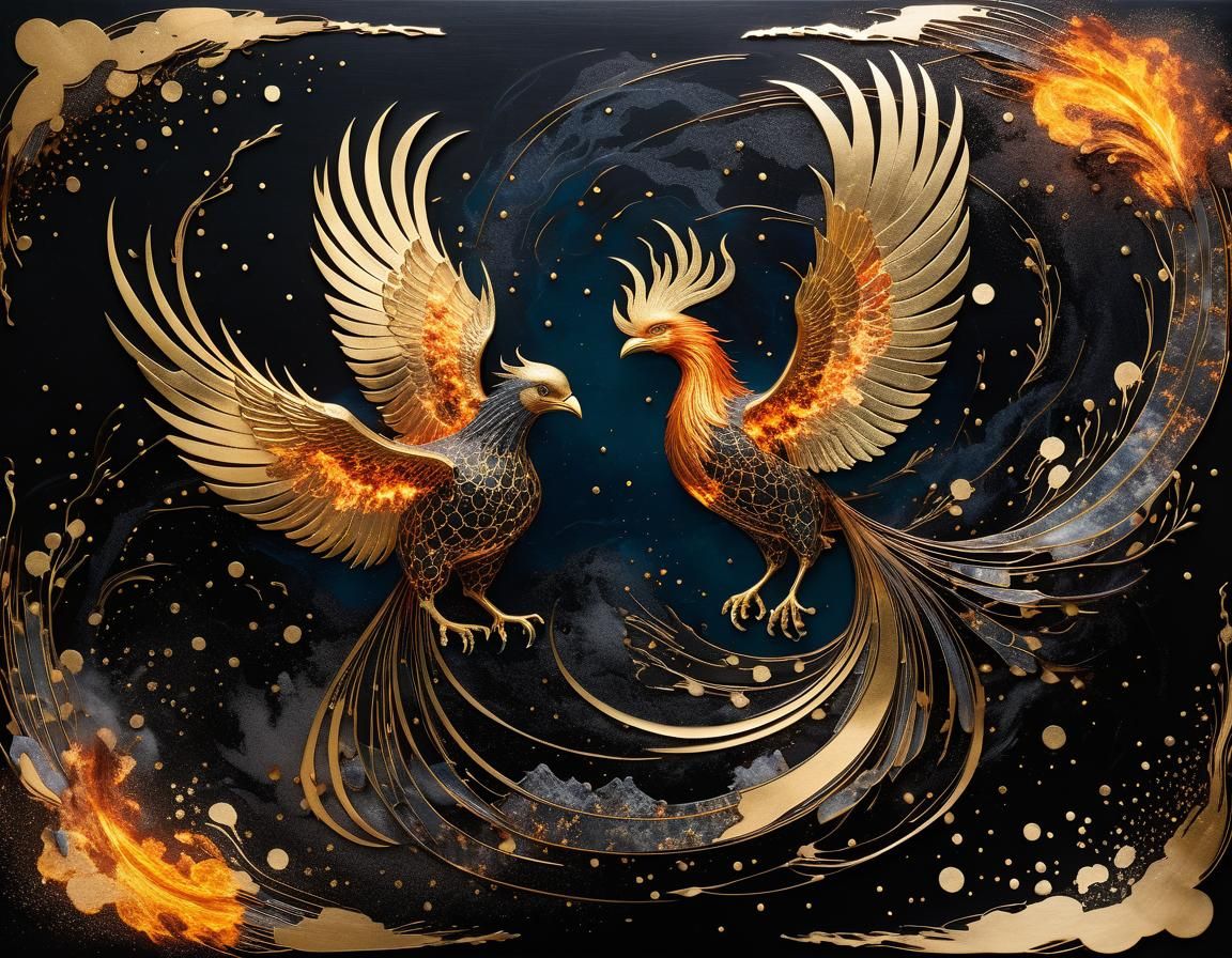 Phoenix Rising  by @Gonnutzie