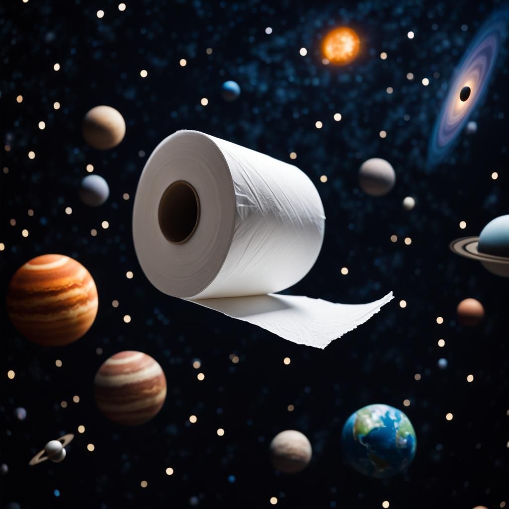 Floating close to Uranus  by @Nightdraw
