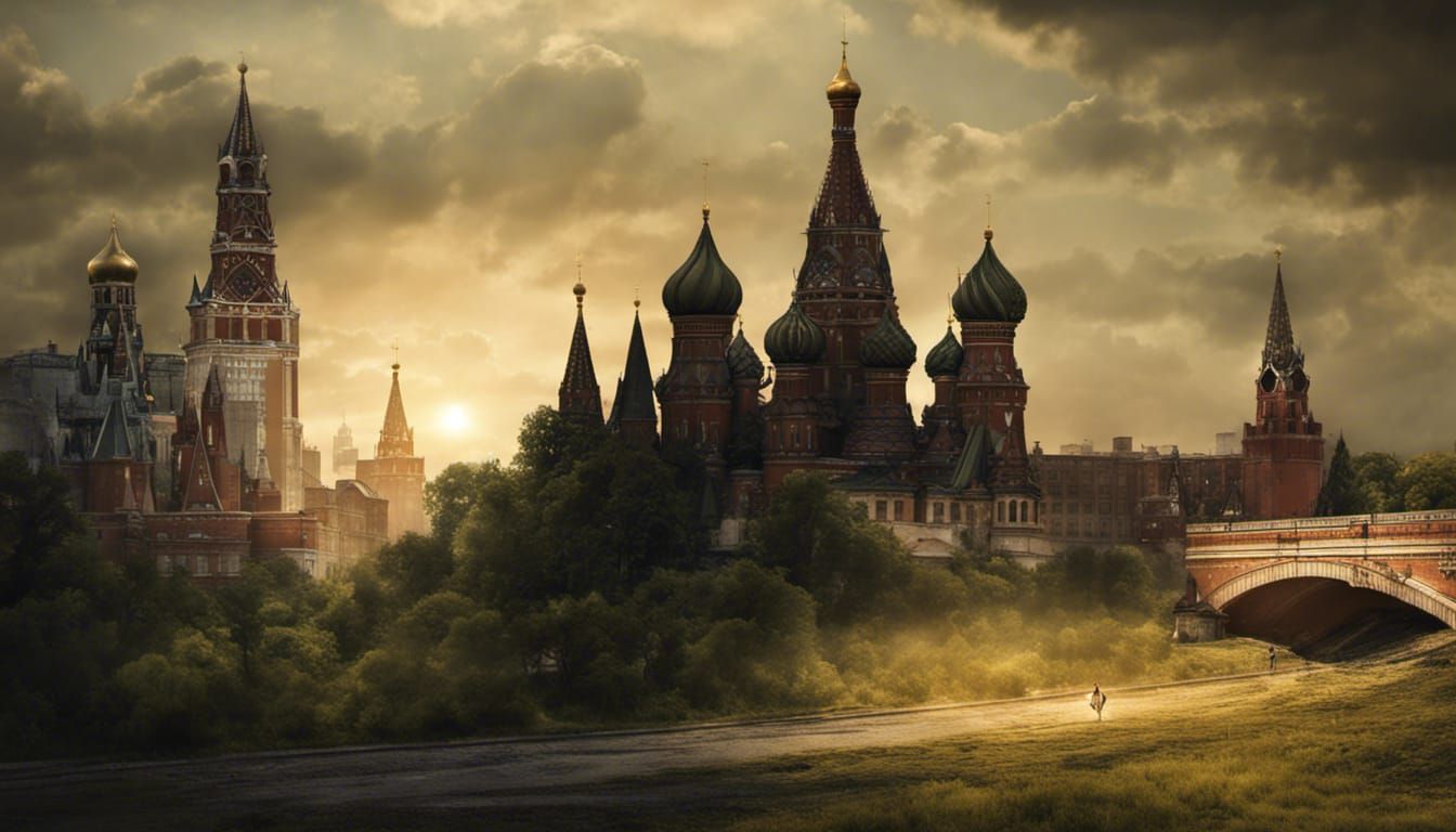 “The Kremlin - Another Possible View” - AI Generated Artwork ...