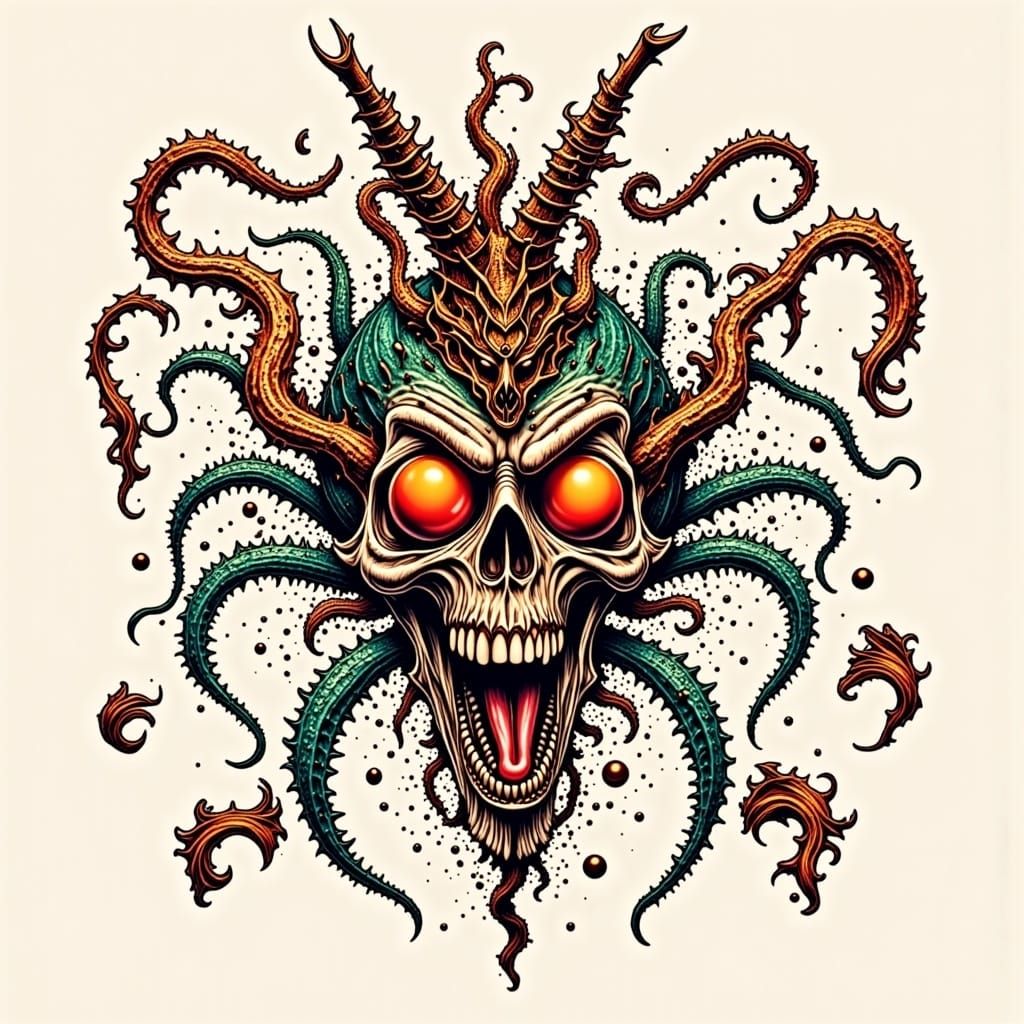  <lora:Screamo Flux Edition:1.0>