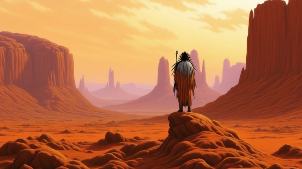 <lora:Native American 2:1.0>Native American landscape