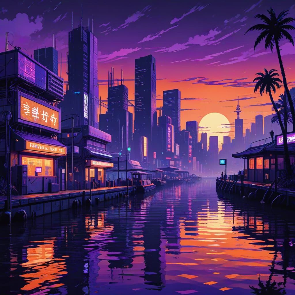 Harbor   by @1cheesepuff