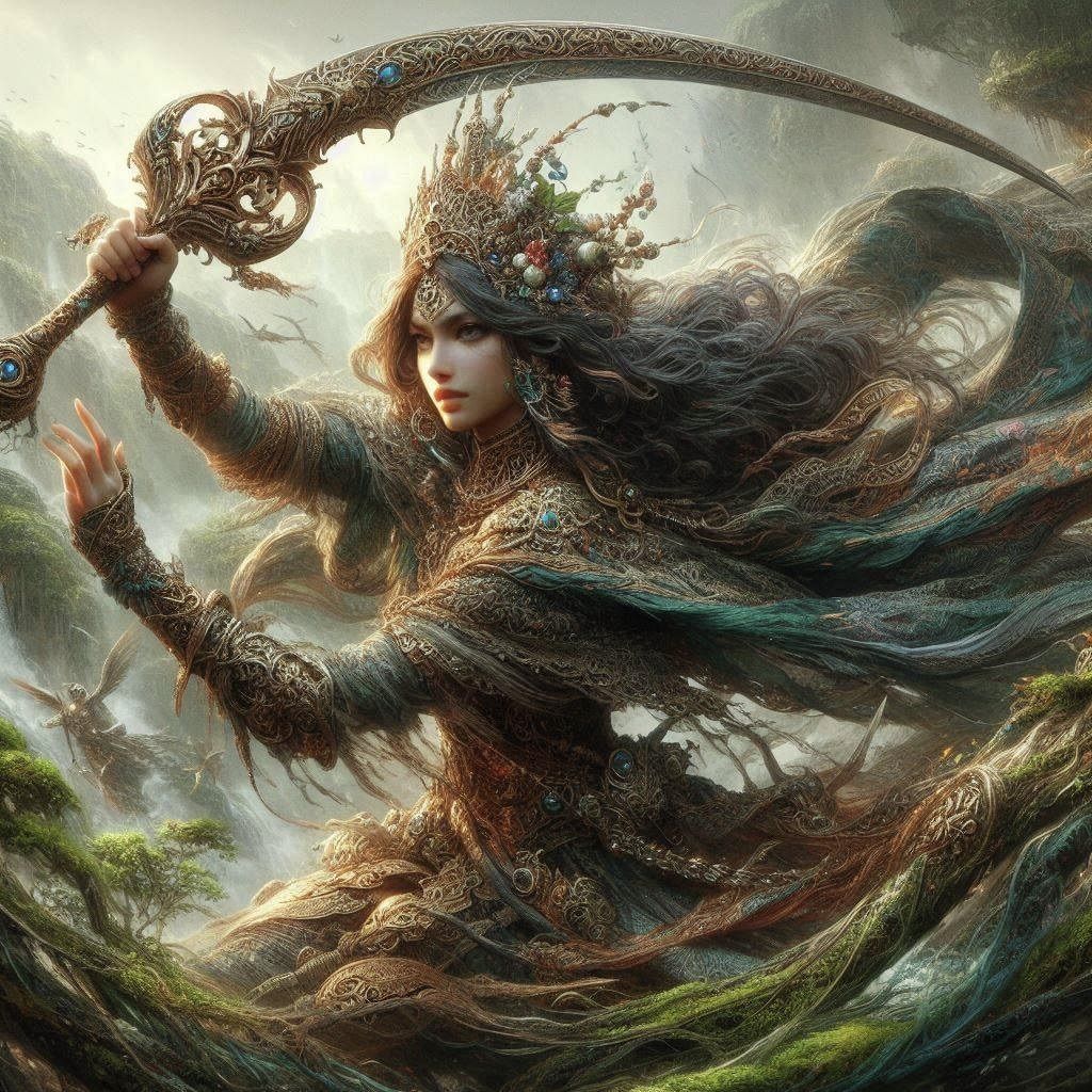 Arabian warrior Woman