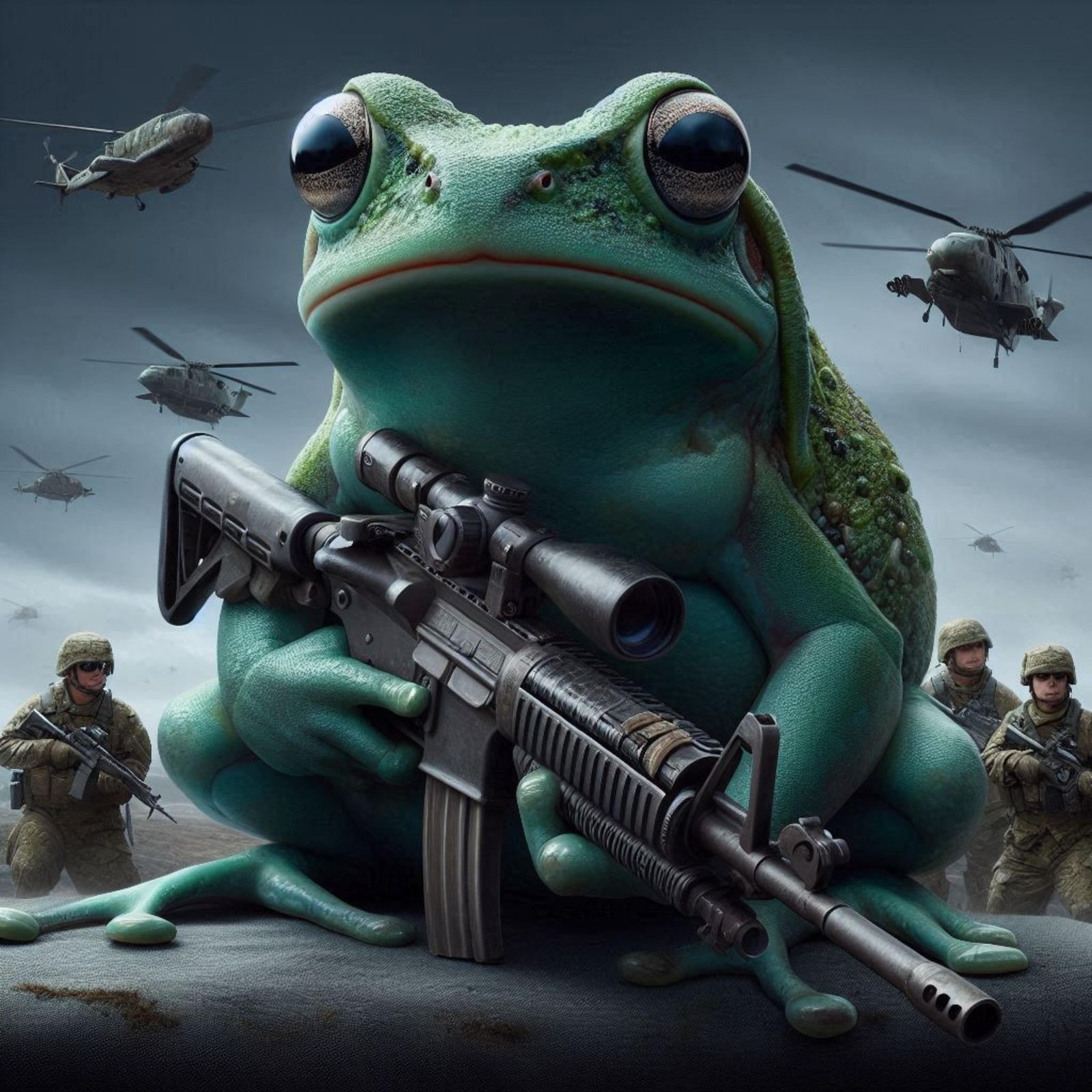 Pubescent Frog of Silent War