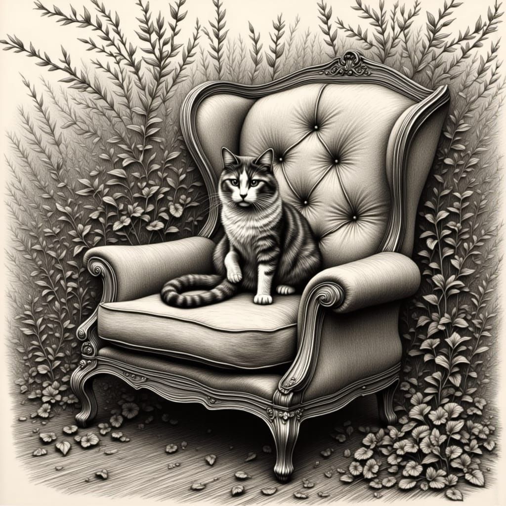 <lora:Flux Graphite:1.0>Graphite cat