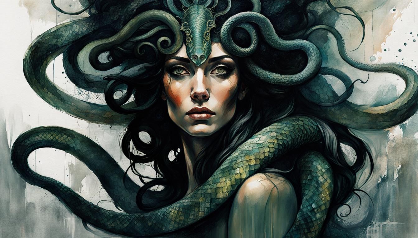 Medusa - AI Generated Artwork - NightCafe Creator