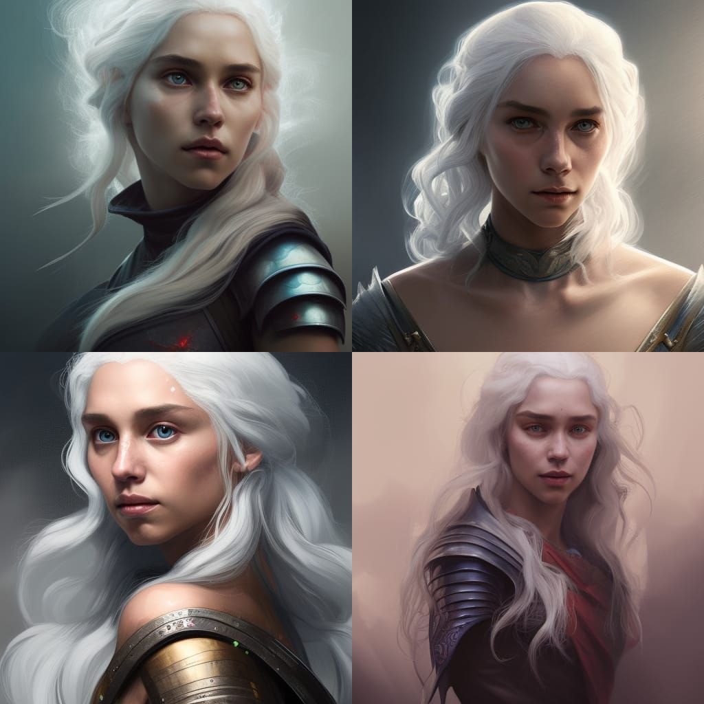 Injured Targaryen woman