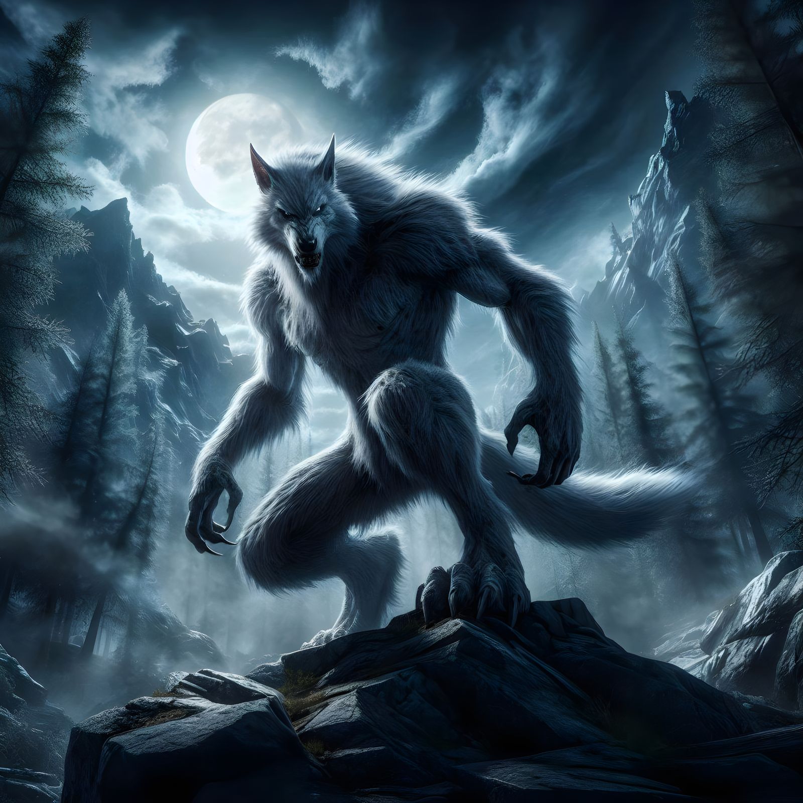 Werewolf - Human afflicted with Versipellis Lycobacter