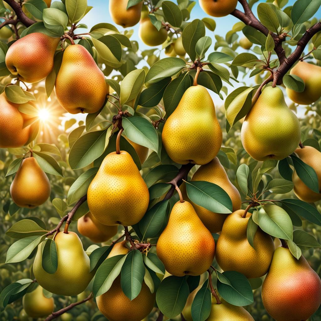 Pears are ready