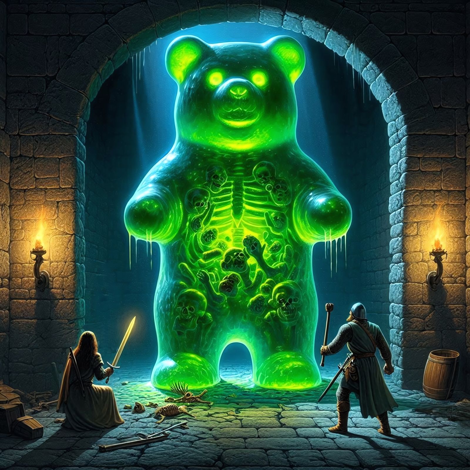 Gelatinous Gummy Bear of Horror