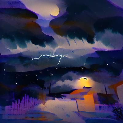 stormy night