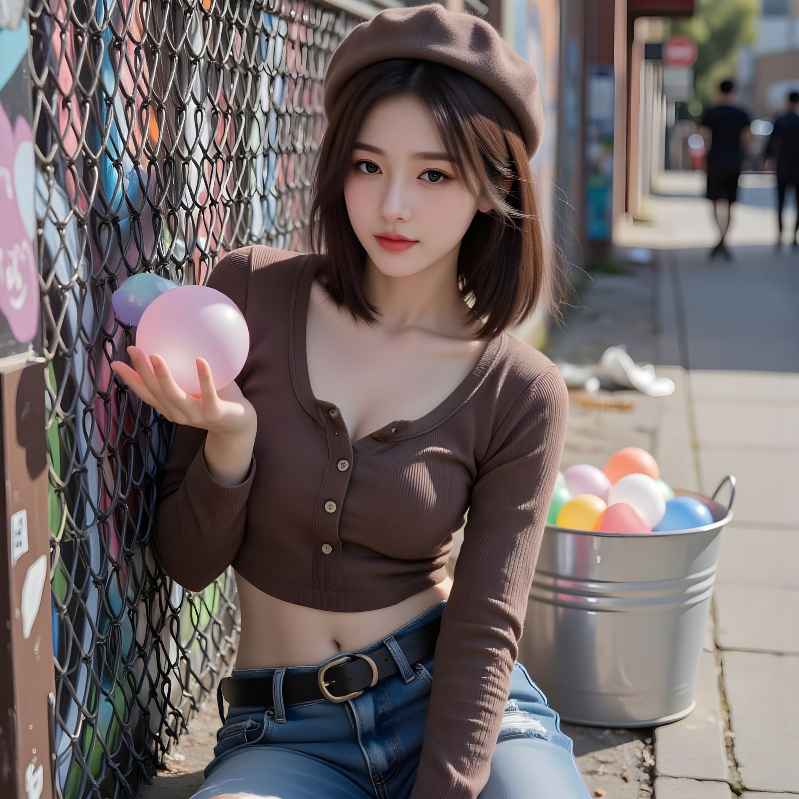 Yumi: Water Balloons (3 Images)