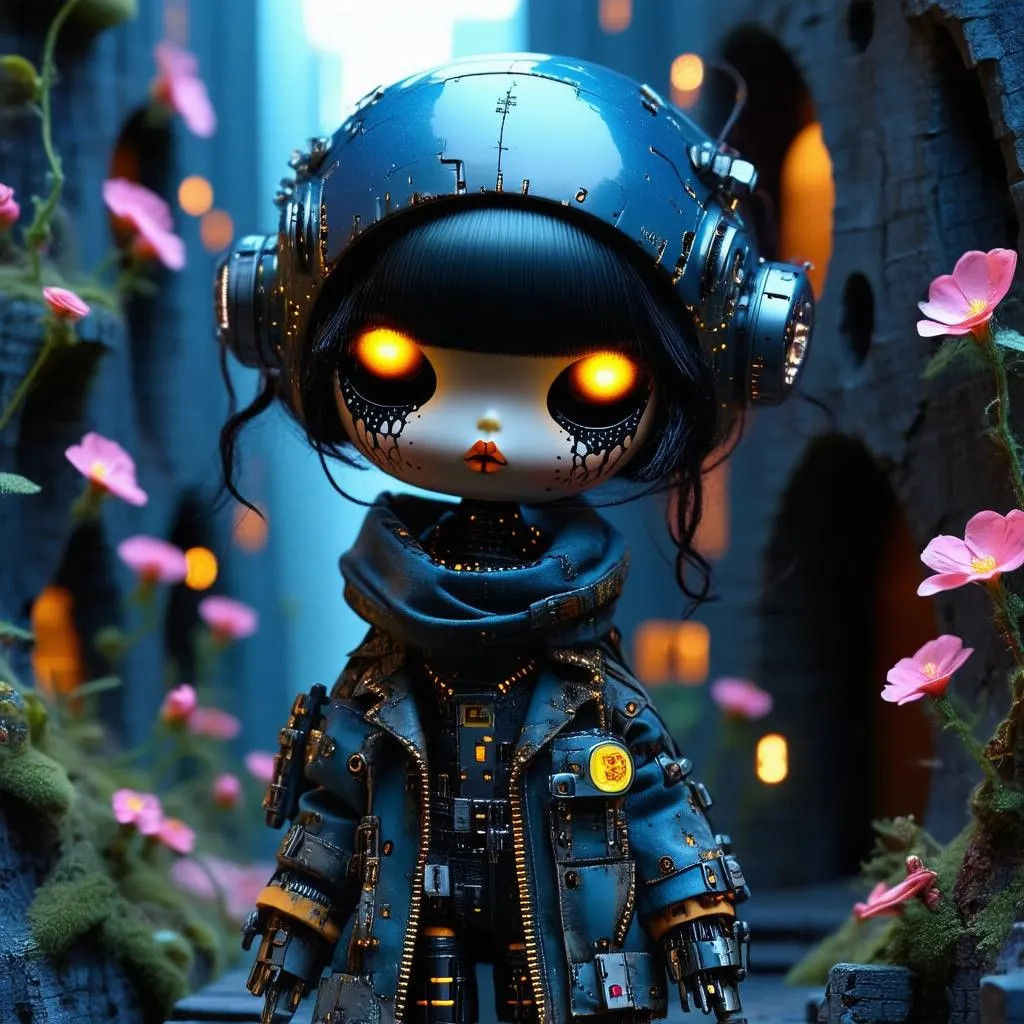 Gothic Cyber Doll