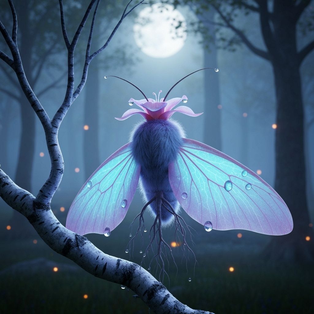  The Luminous Moth-Orchid