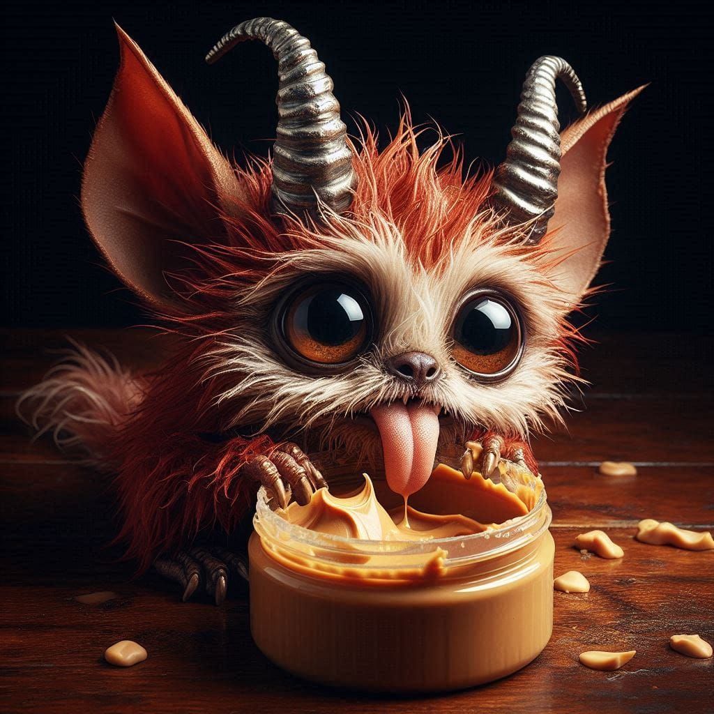 Eating Peanut Butter Directly From The Jar