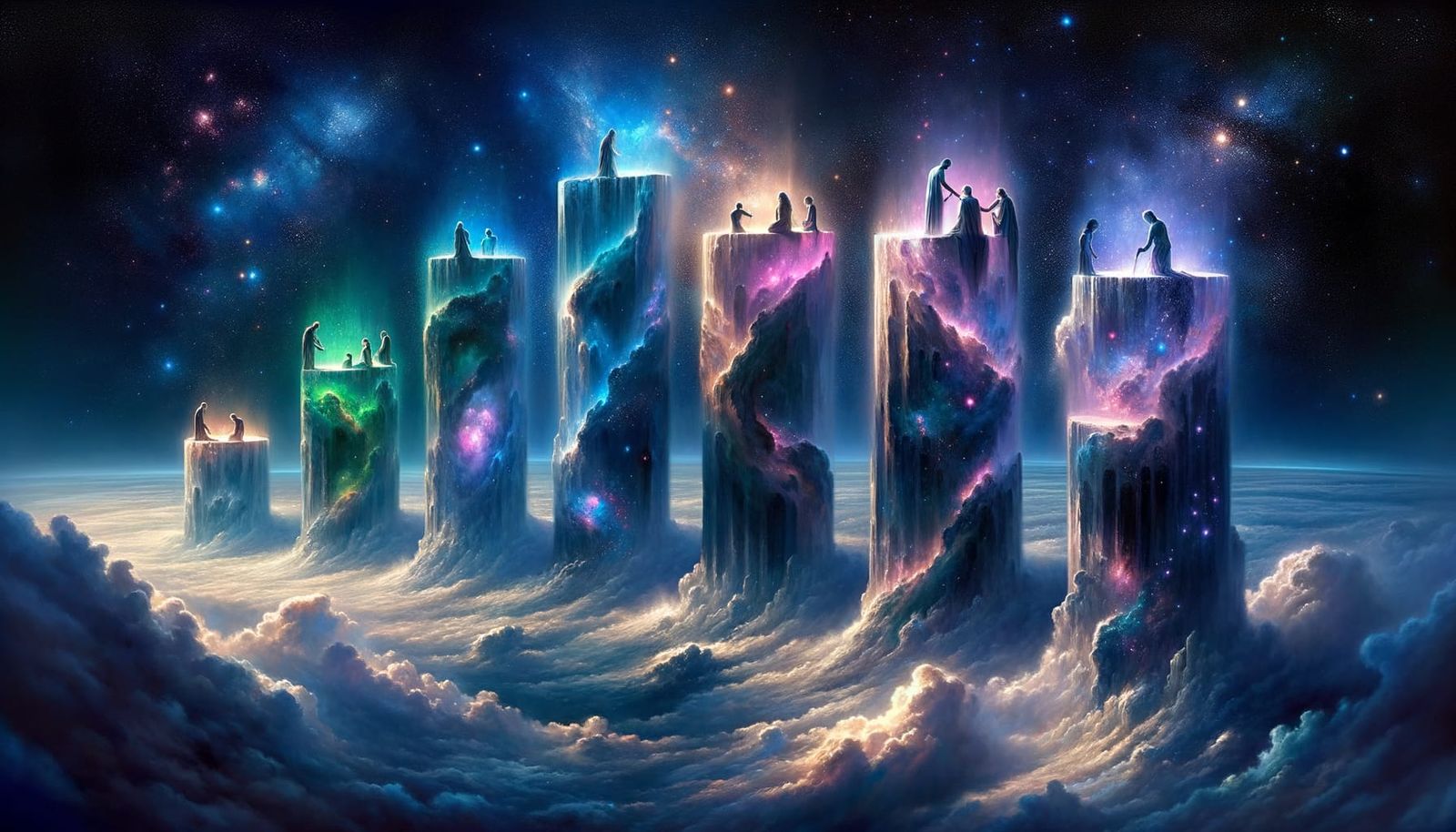 The Seven Pillars of the Universe  by @The Closer