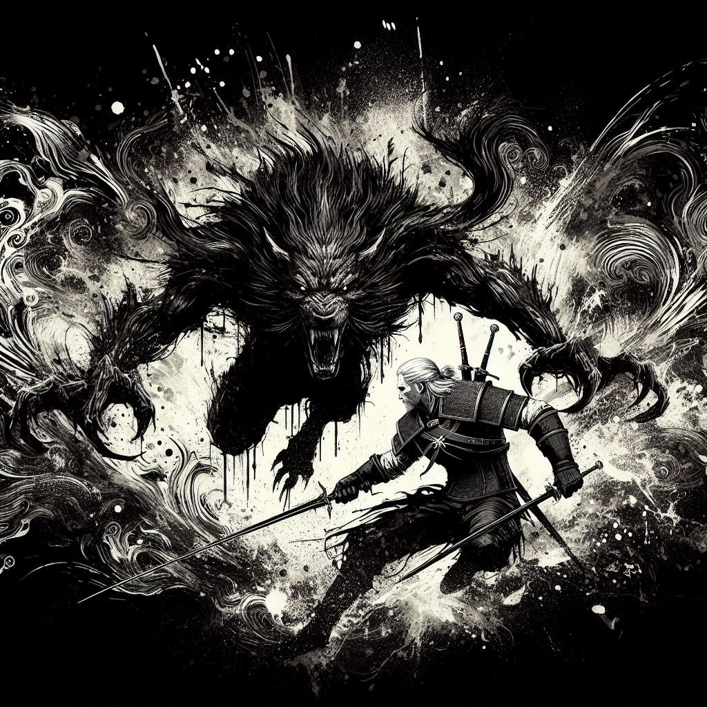 The witcher vs the Werewolf