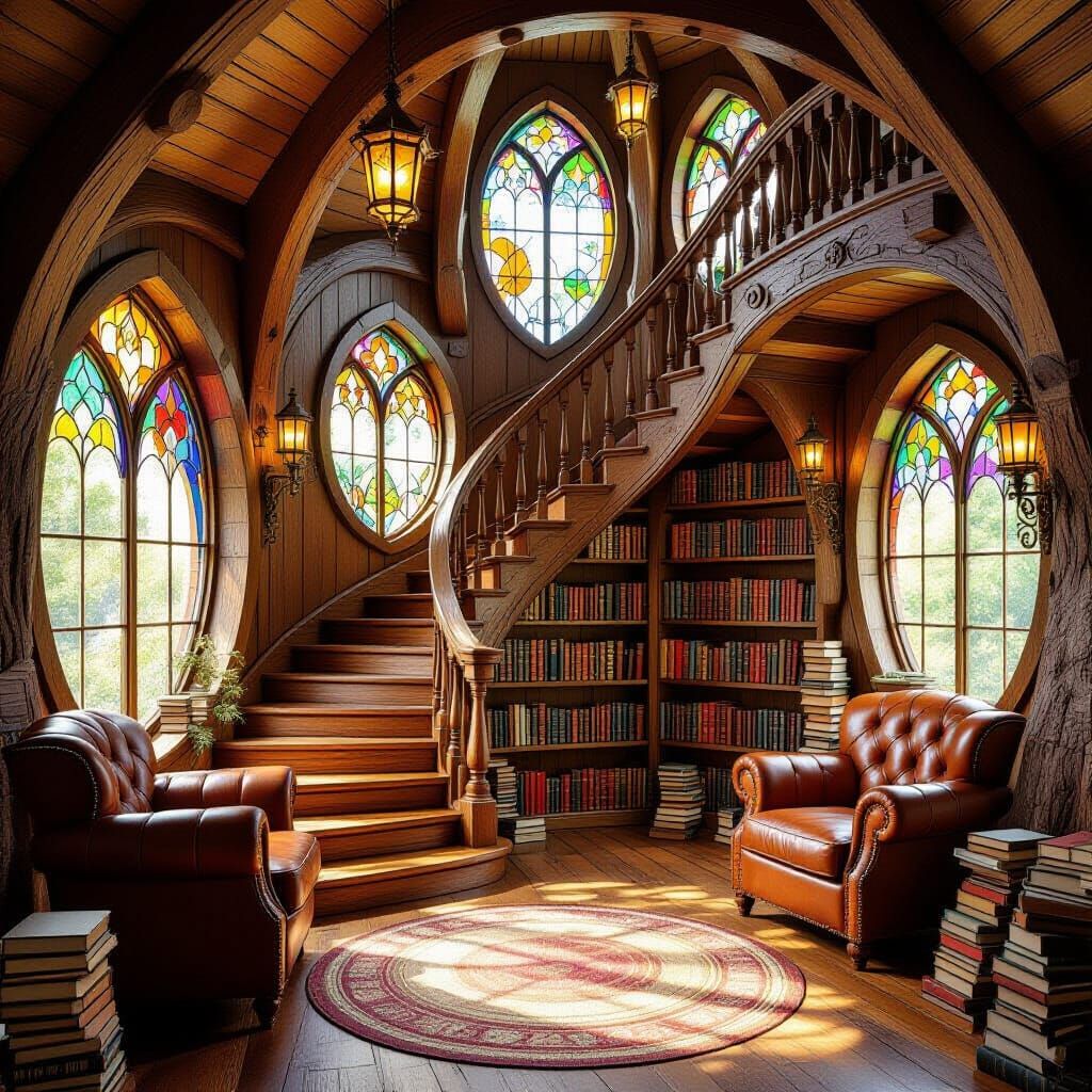 Cozy book nook...  by @NarrowingTheField