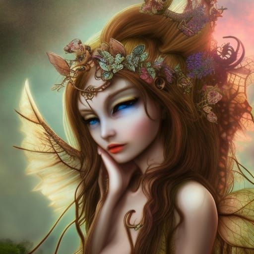 Forest Fairy - AI Generated Artwork - NightCafe Creator